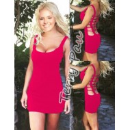 Terry Pau TP101122 Kırmızı Özel Tasarım Elbise