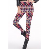 Terry Pau TP100938 Çiçek Desenli Tayt