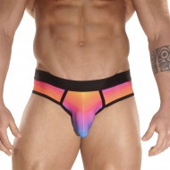 Gökkuşağı Desenli Erkek Çamaşır