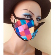 Fermuarlı 2 Katlı Maske