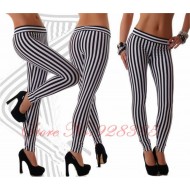 Terry Pau TP101430 Çizgili Tayt